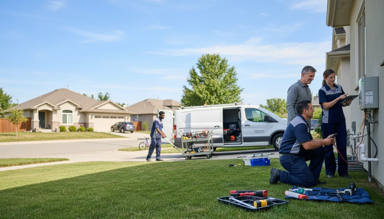 Tankless water heater service in Smithville, GA